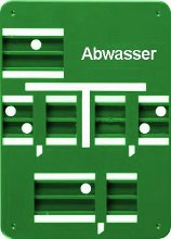 Abwasser - Leerschild Form C